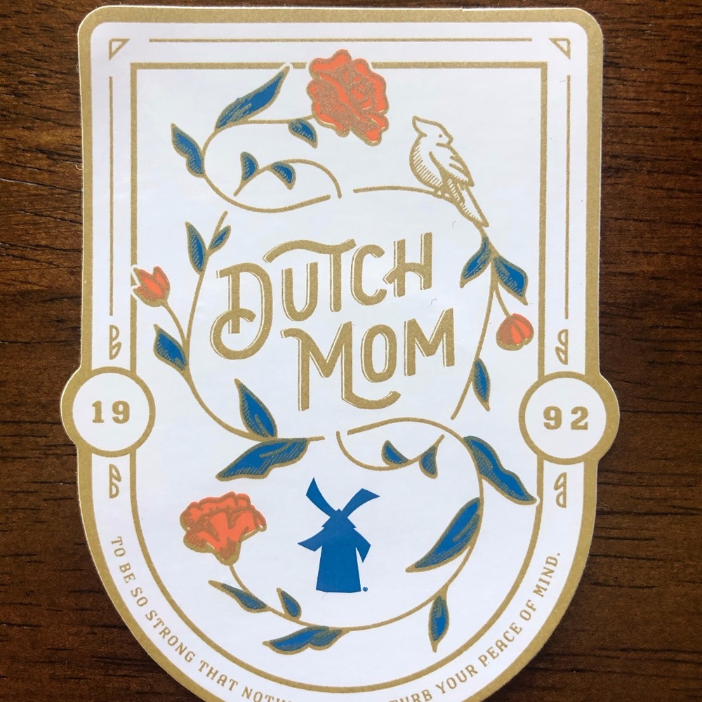 Dutch Brothers Sticker - Dutch Mom